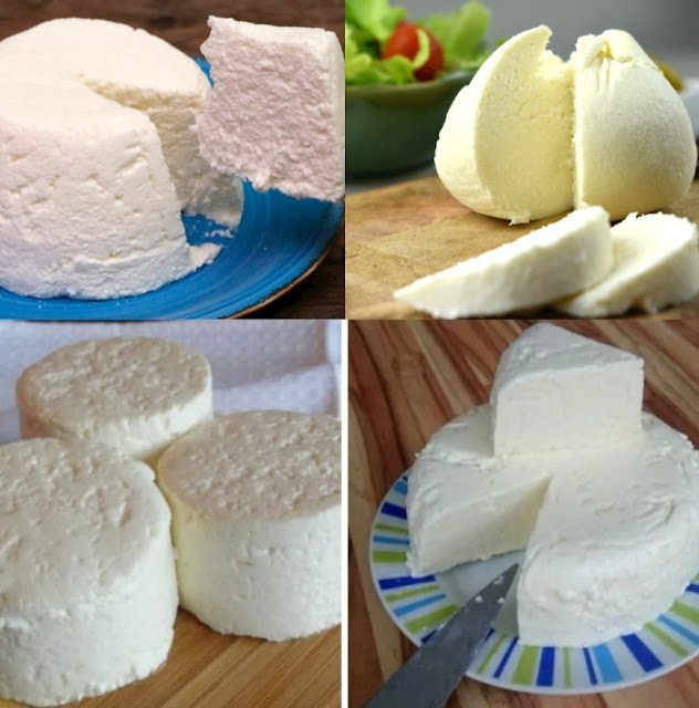 All you need is 1 liter of milk, yogurt, and half a lemon to make the tastiest homemade cheese