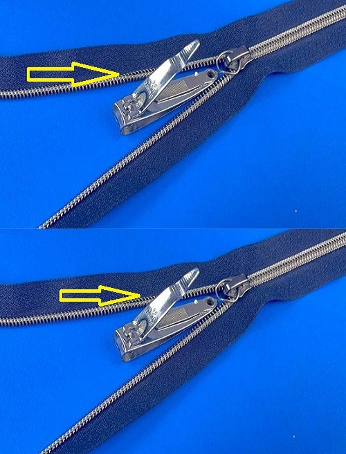 Broken zipper repaired in just two minutes