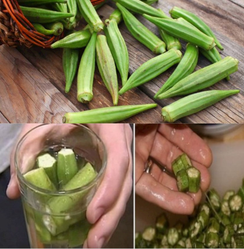 OKRA WATER CAN BE USED TO TREAT DIABETES, ASTHMA, CHOLESTEROL, AND KIDNEY DISEASE