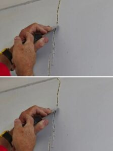 How to repair Cracks and Fissures in the Walls